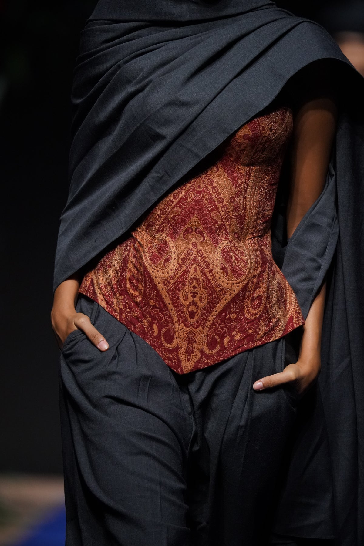 Ambi Jacquard Corset