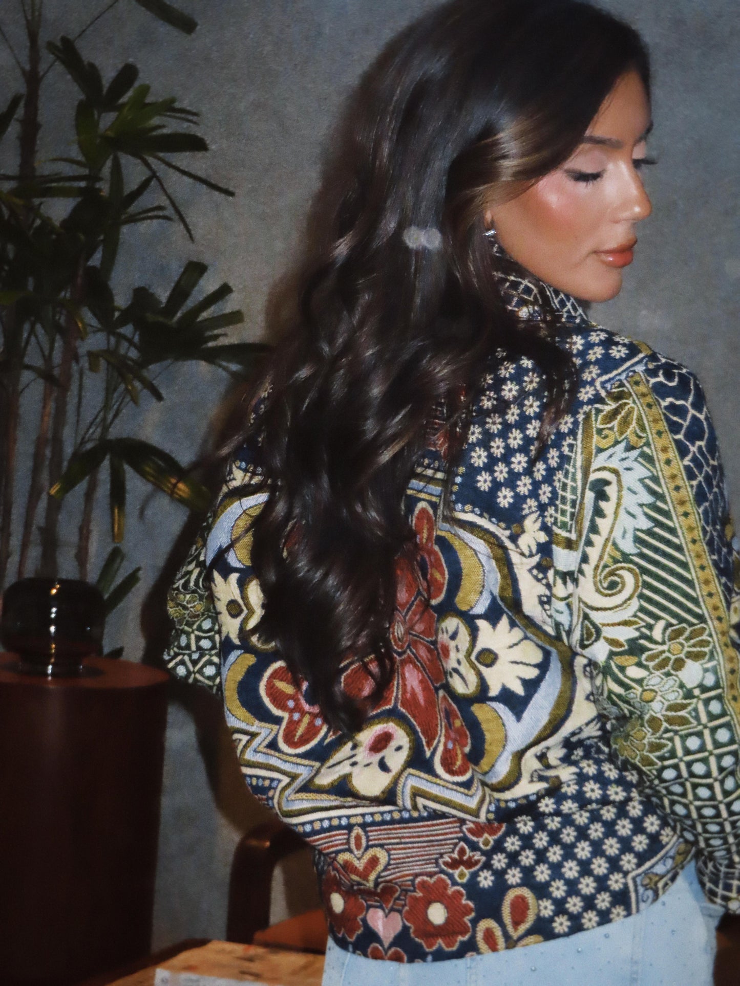 Gul Bahaar Cropped Jacket