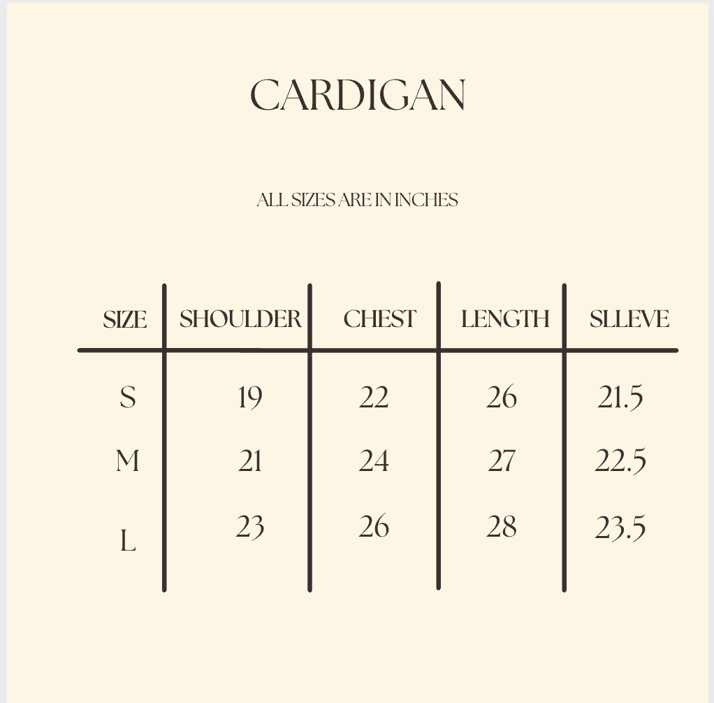 Ambi Cardigan