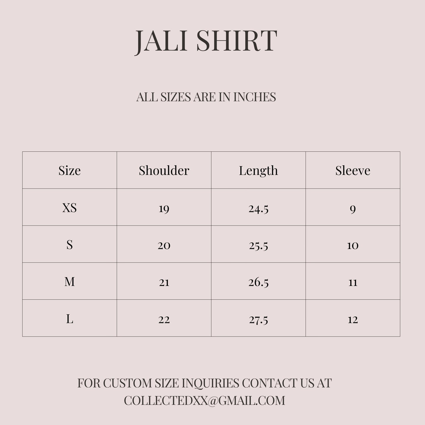 Jali Shirt