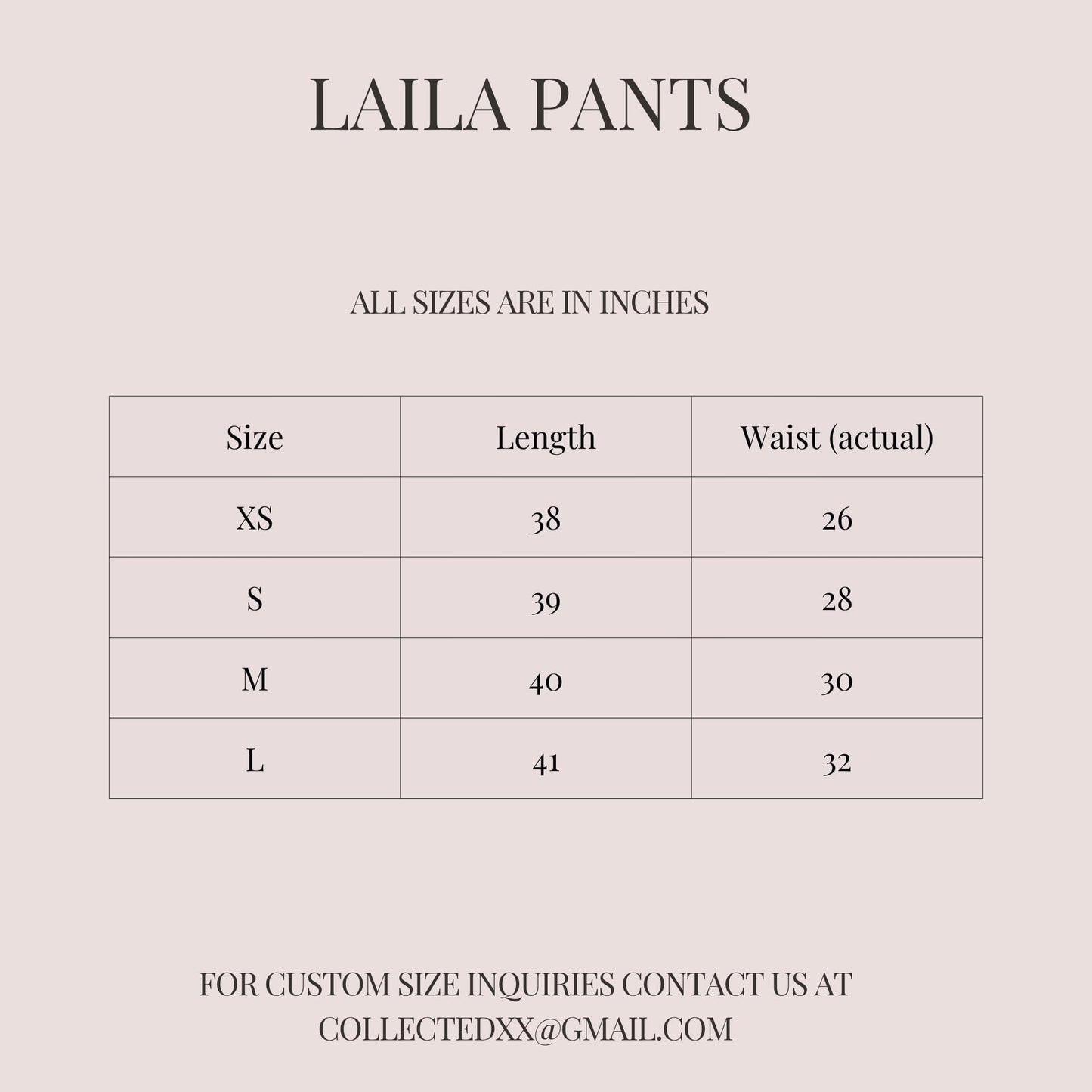 Beige Laila Pants