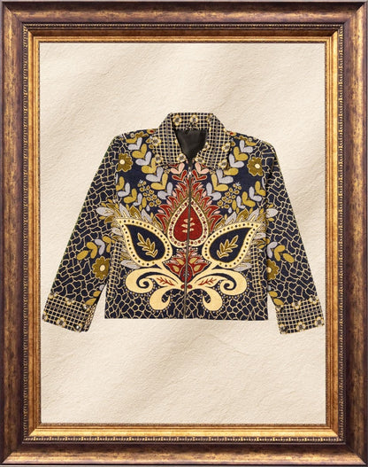 Gul Bahaar Cropped Jacket