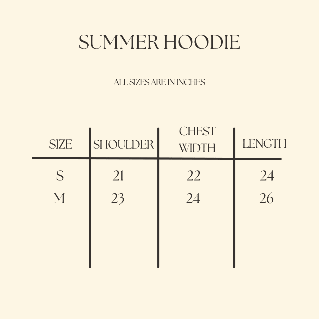 Indigo Summer Hoodie