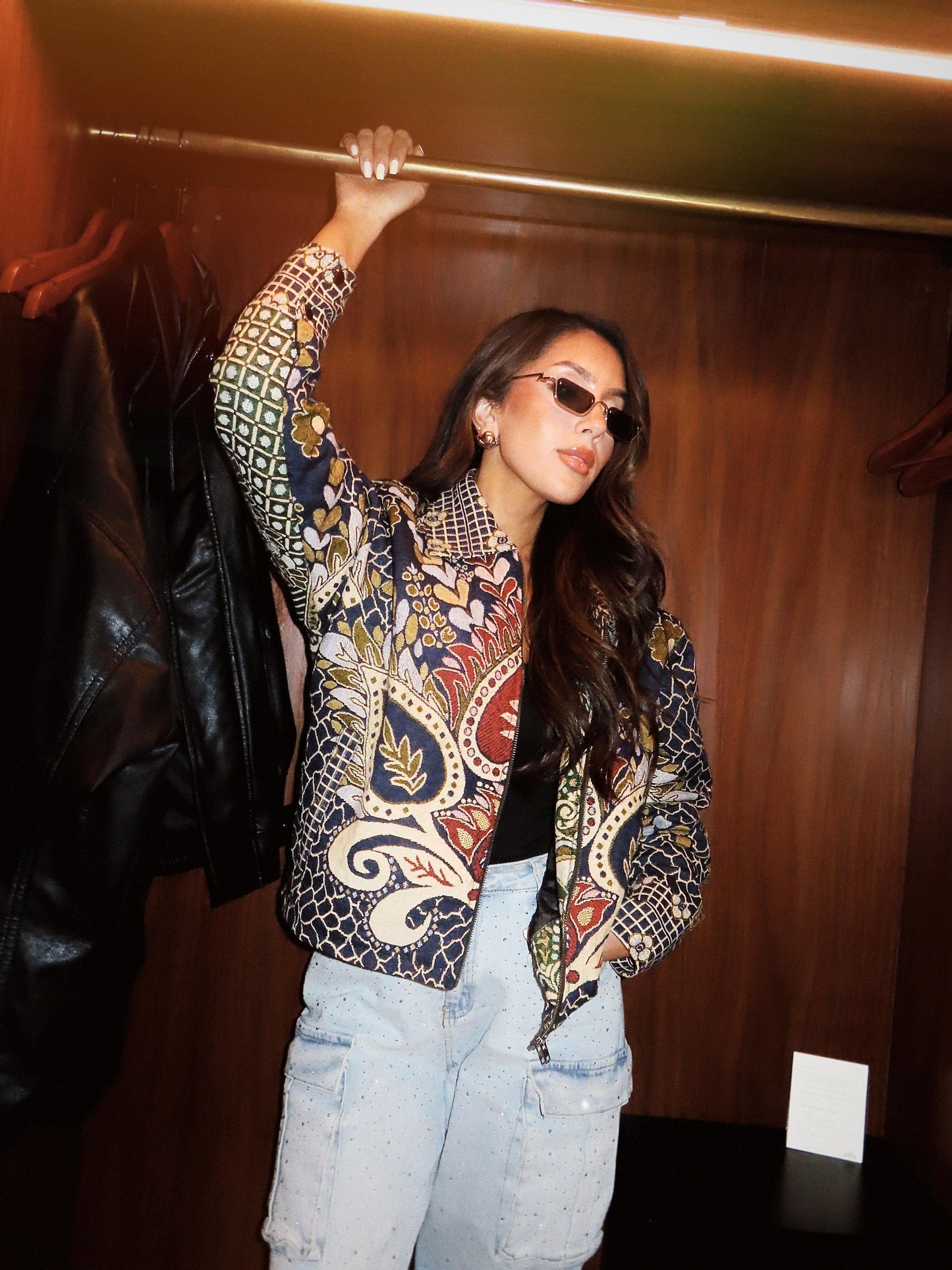 Gul Bahaar Cropped Jacket