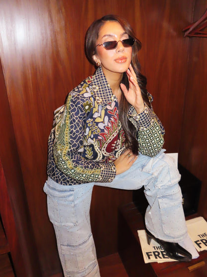 Gul Bahaar Cropped Jacket