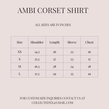Ambi Corset Shirt