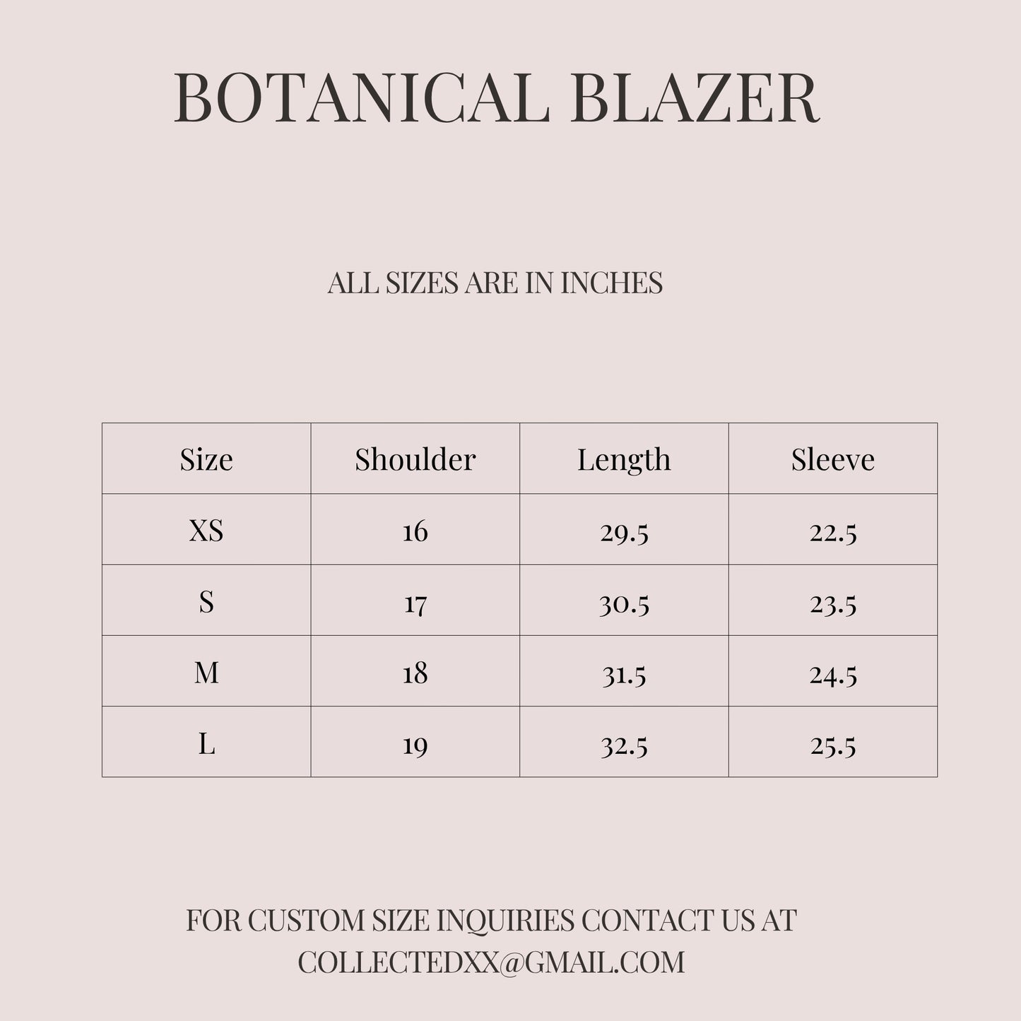 Botanical Blazer