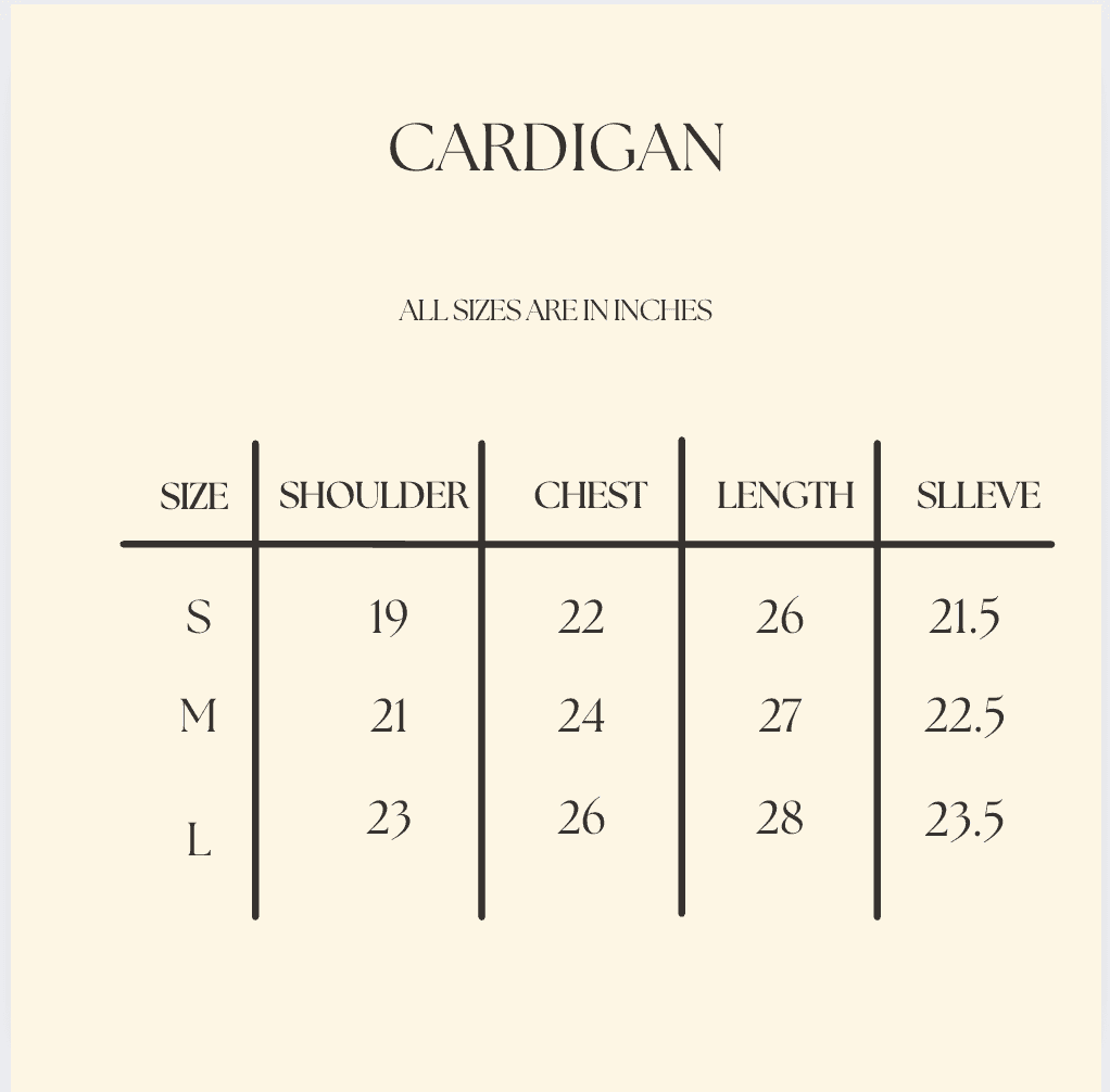 Ambi Cardigan