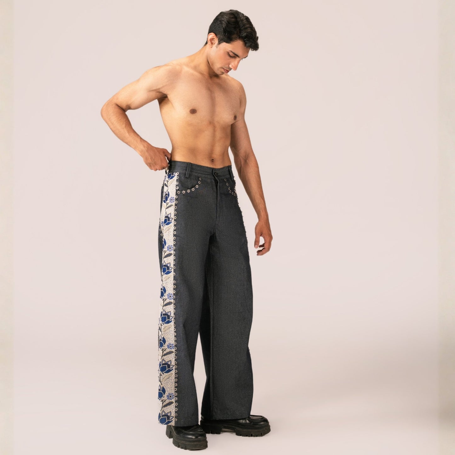 Kasur Patchwork Jeans