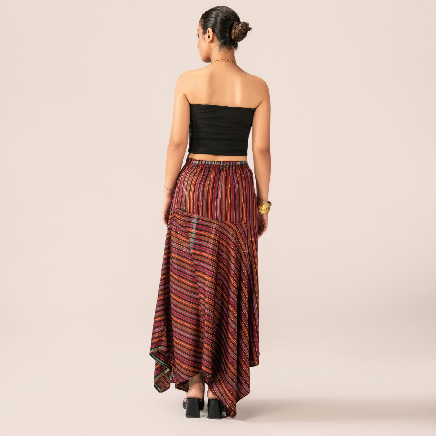 Multi-Panel Dhoti Skirt