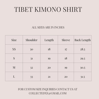 Tibet Kimono Shirt