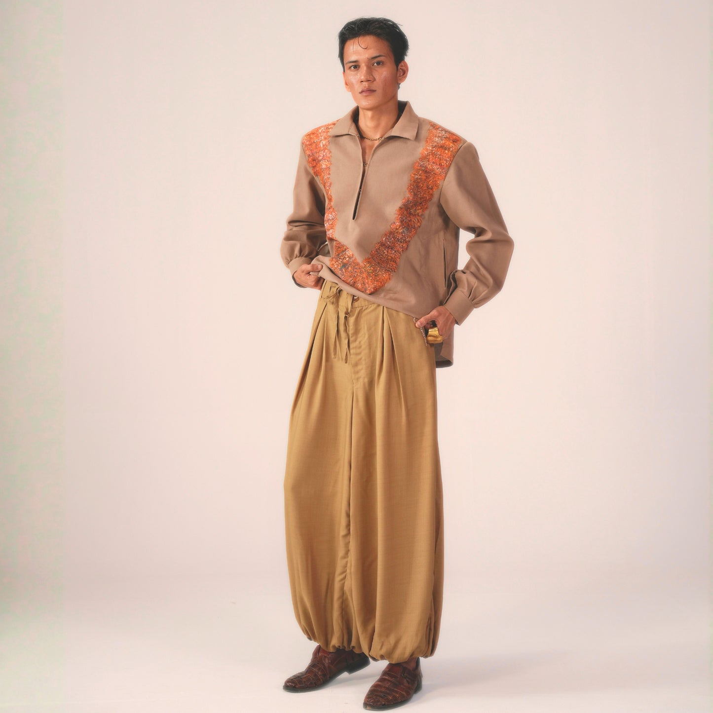 Beige Laila Pants
