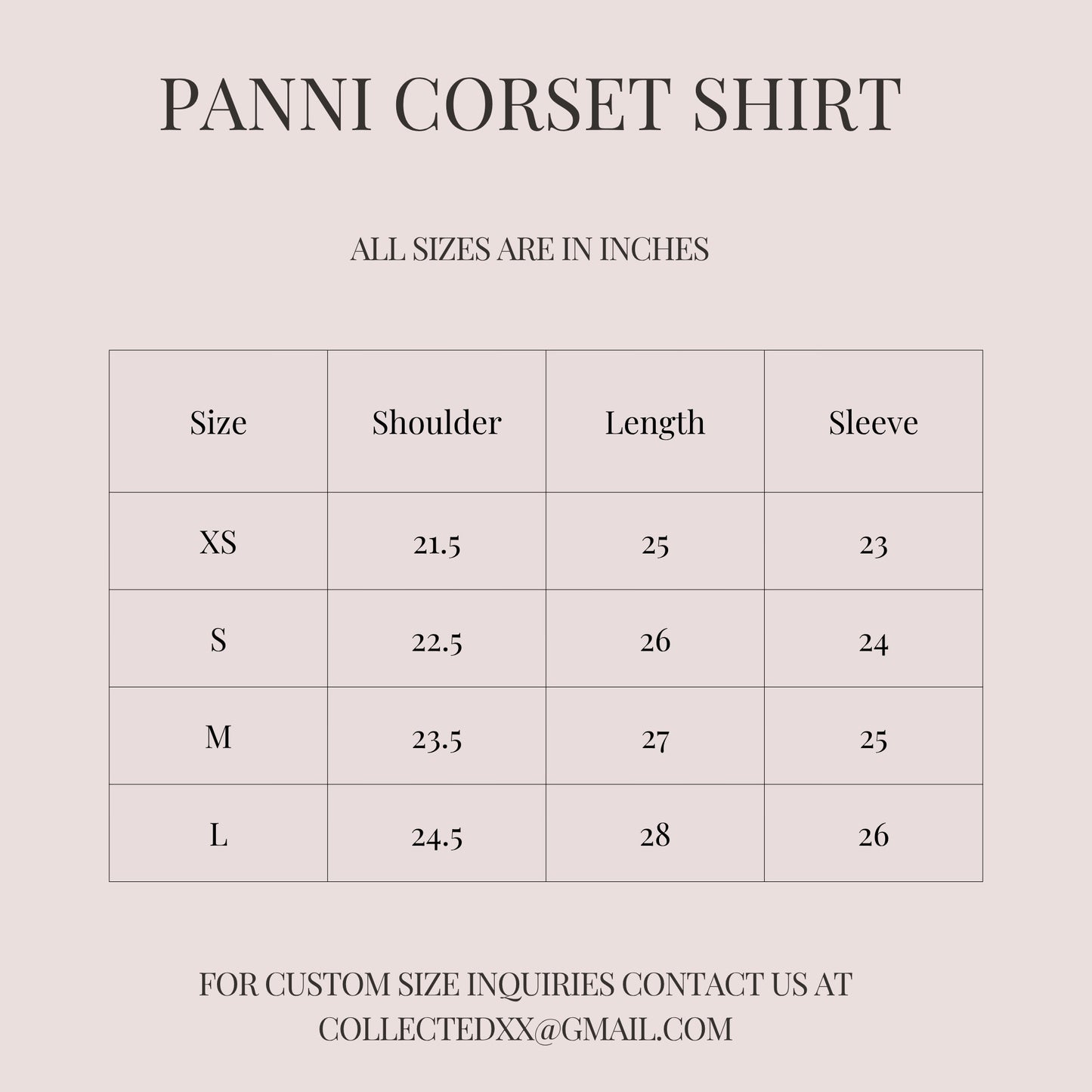 Panni Corset Shirt