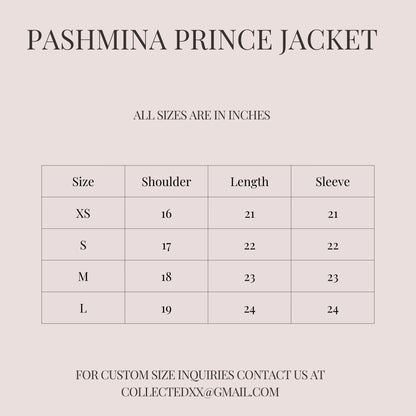 Pashmina Prince Jacket