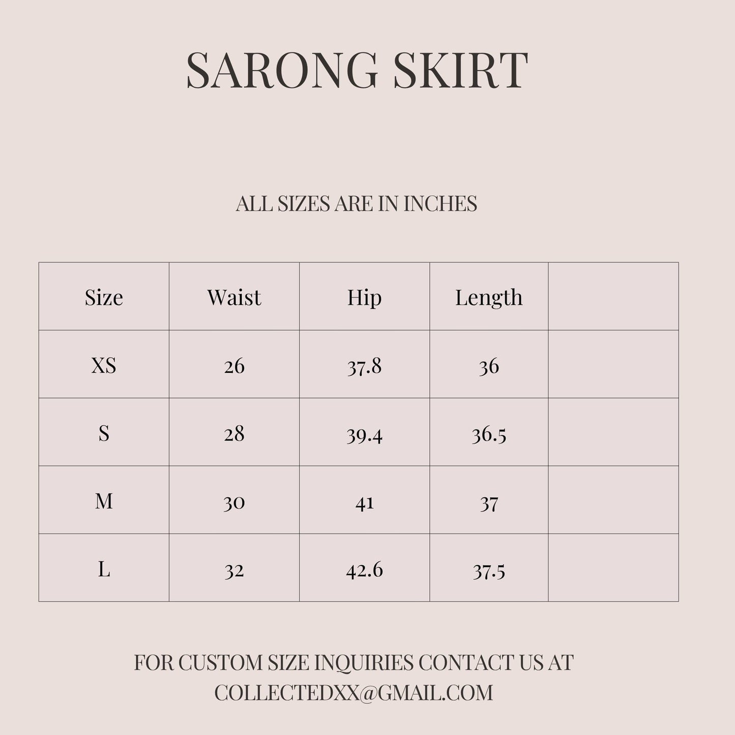 Pineapple Sarong Style Skirt