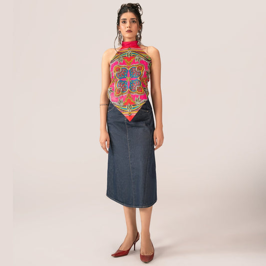 Sitara  Bandana Top