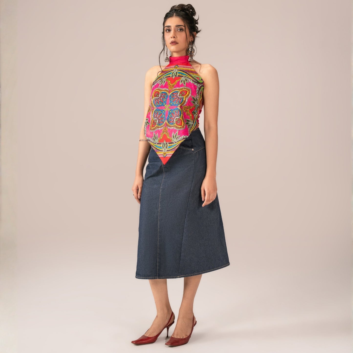 Sitara  Bandana Top