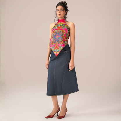 Sitara  Bandana Top