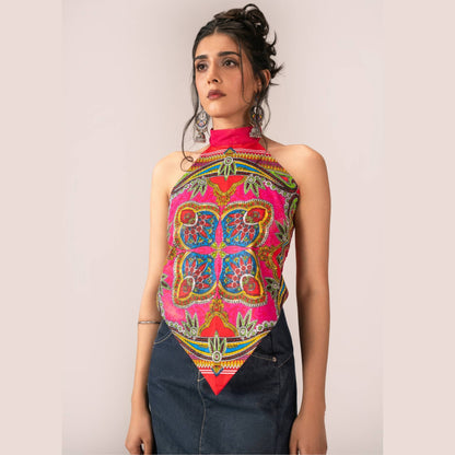Sitara  Bandana Top