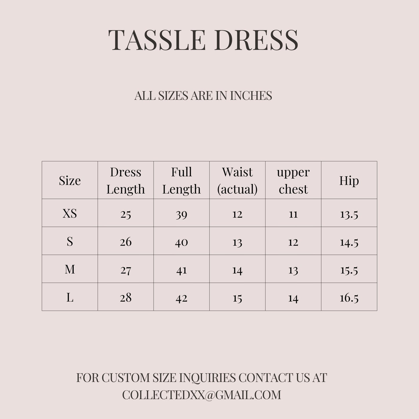 Tassel Dress