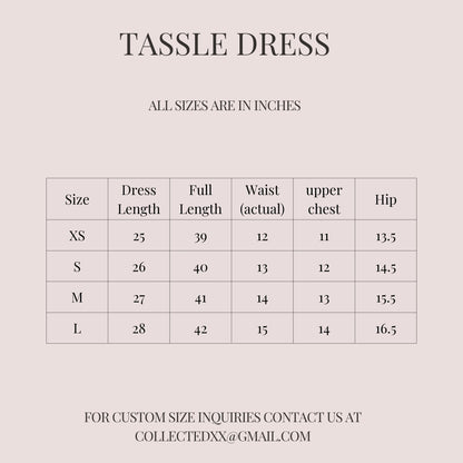 Tassel Dress