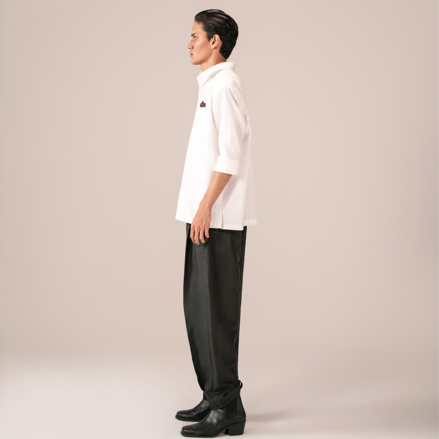 Baloch Motif Boxy Shirt