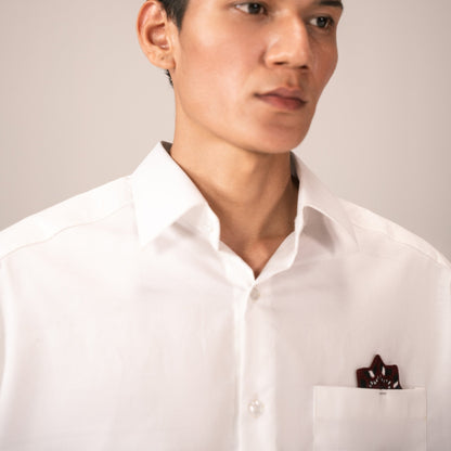 Baloch Motif Boxy Shirt